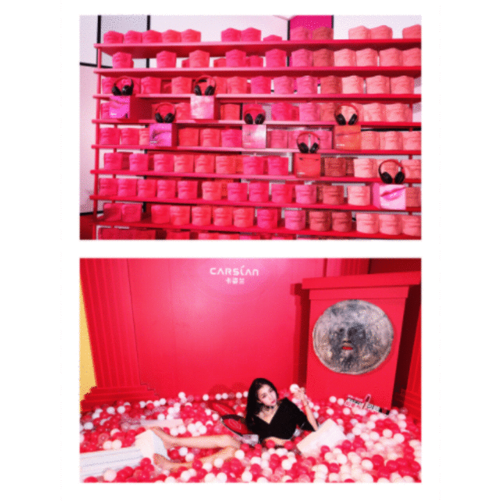 唇唇欲动网红都在打卡的口红墙这个520给你点颜色看看