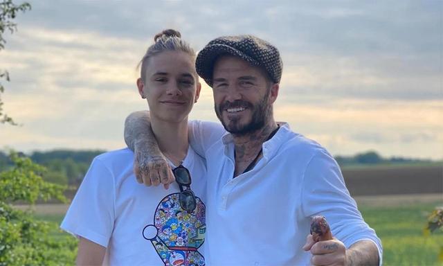 贝克汉姆家二公子的热恋女友疑似怀孕贝克汉姆可能升级当爷爷