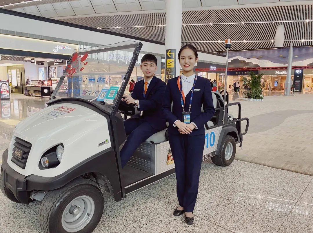 重庆机场地服人员&nbsp;重庆机场集团供图