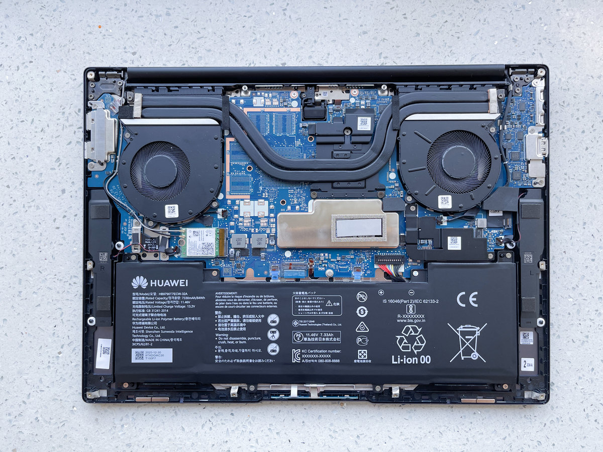 matebook 16拆机,matebook14拆机教程 大屏轻薄真实力华为matebook16笔记本评测