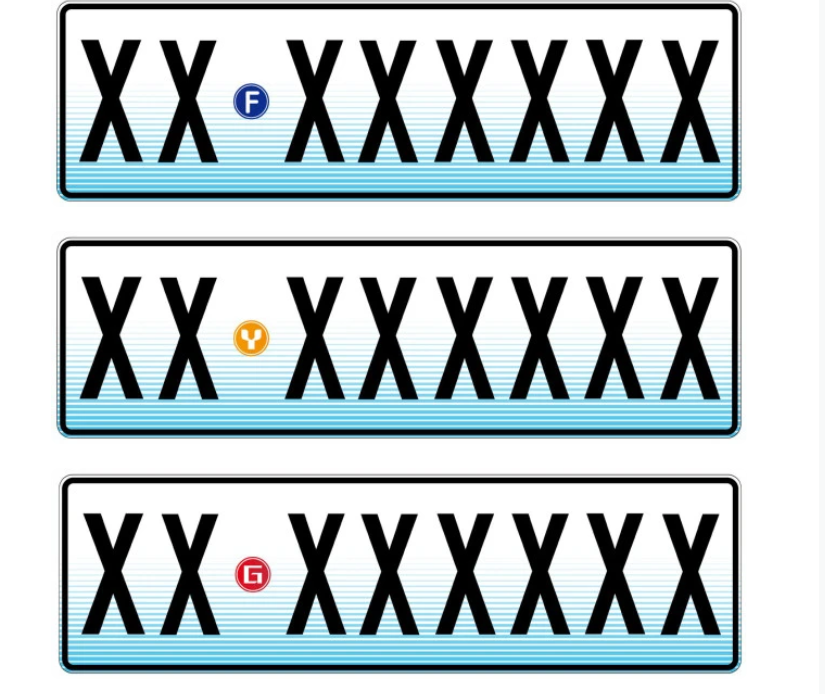 好消息，万年蓝底车牌将淘汰？新一代国内车牌设计专利图曝光