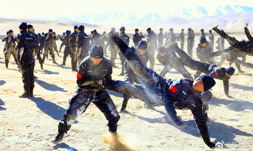 比电影更震撼！公安民警燃爆练兵场面来袭