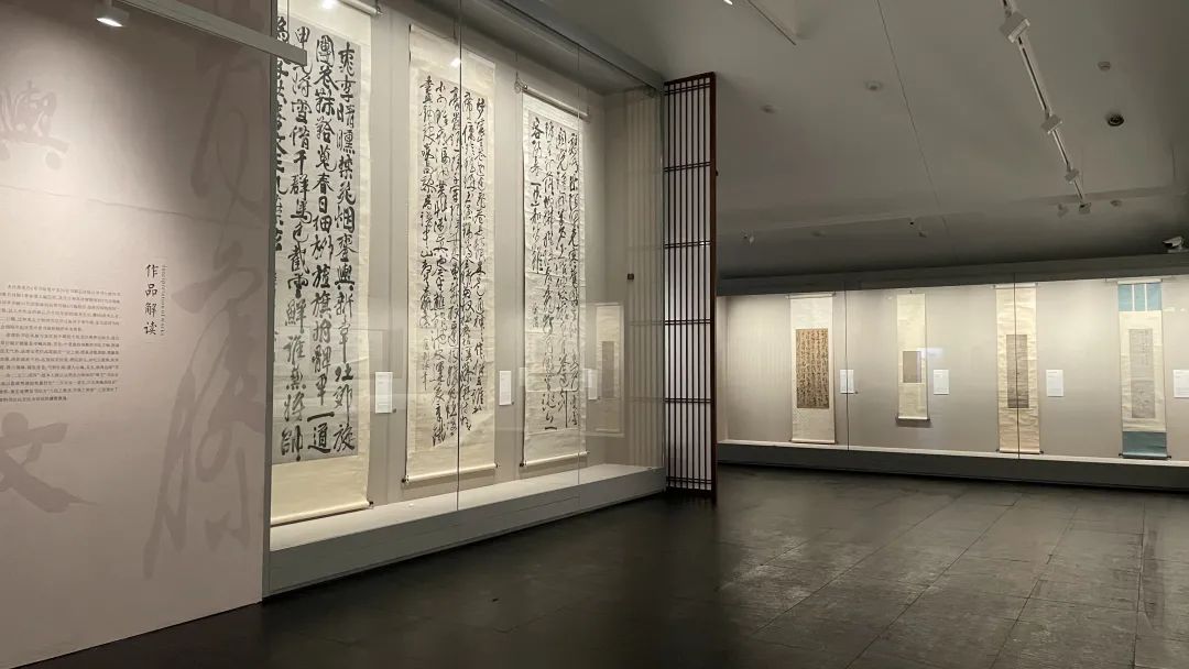 “畸人青藤——徐渭书画作品展”现场，徐渭艺术馆