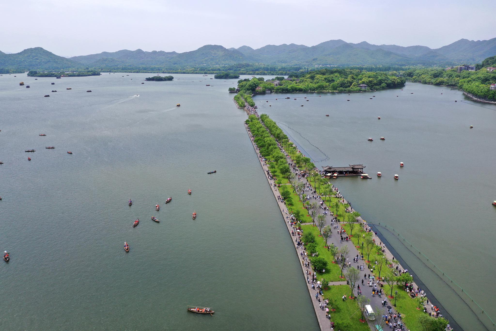 杭州五一长假西湖最热
