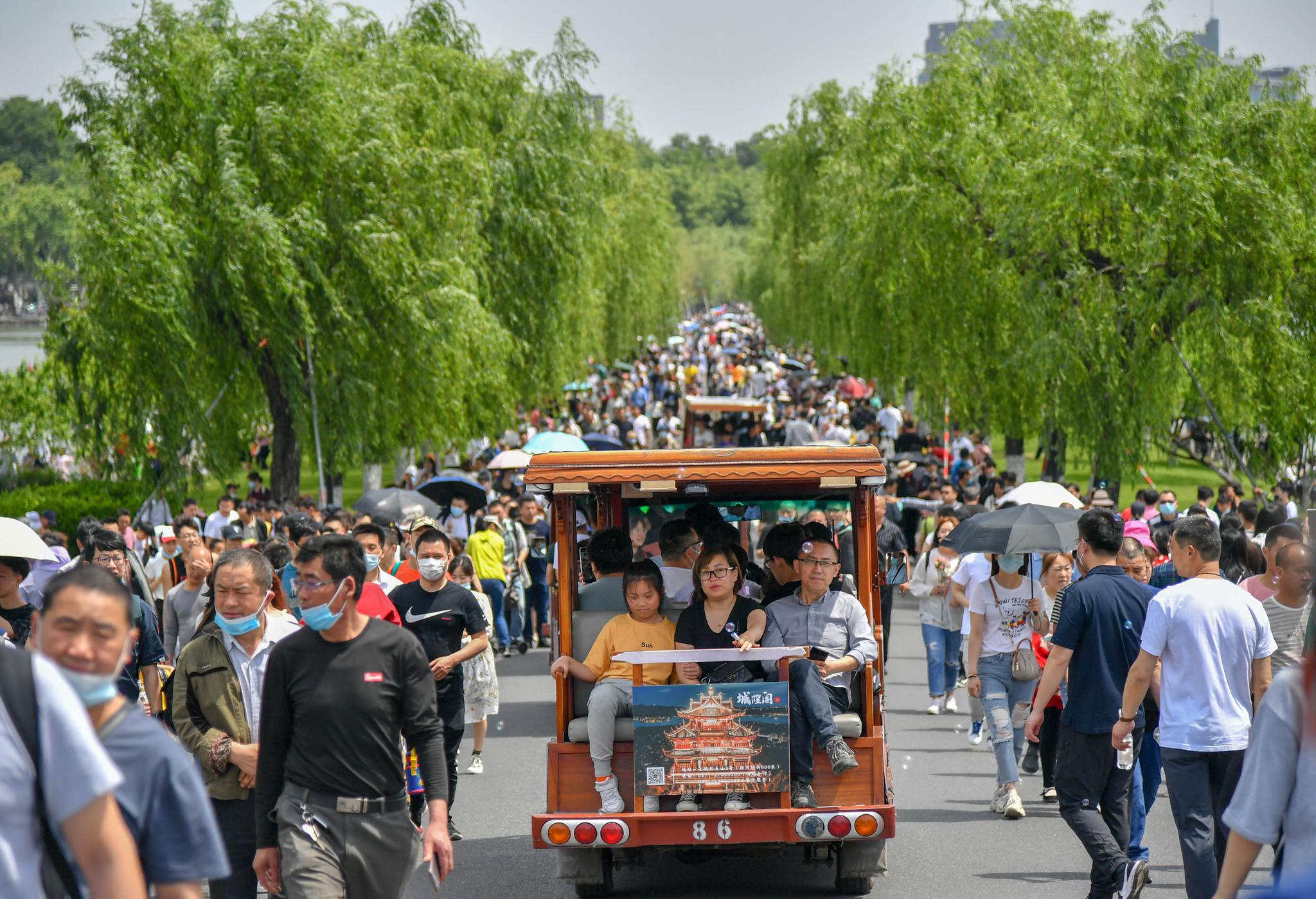 杭州五一长假西湖最热