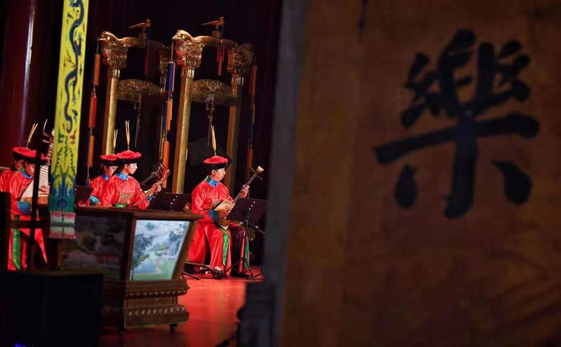 北京天坛公园神乐署重启中和韶乐