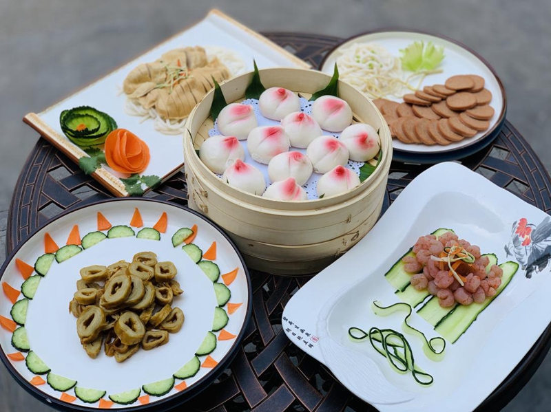 素斋禅茶奉旅人 安徽高速九华山服务区举办假期特色活动