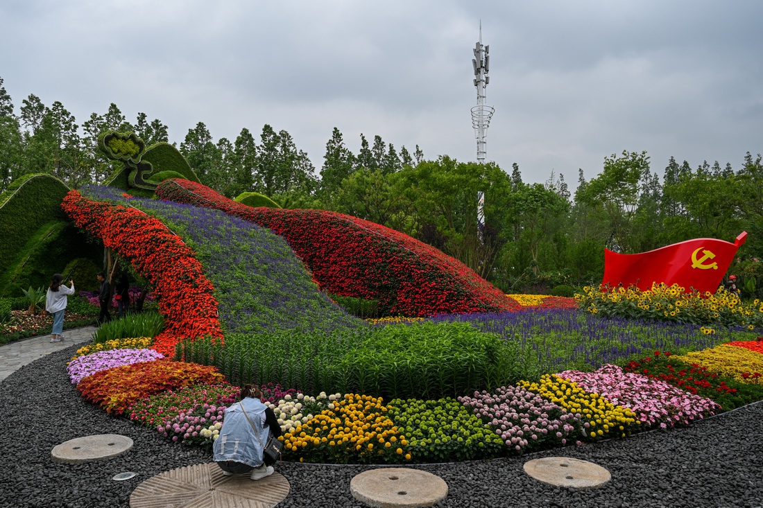 花博会探营|"大蝴蝶"展翅百花开,与梦花园来一次美丽邂逅|上海市_新浪