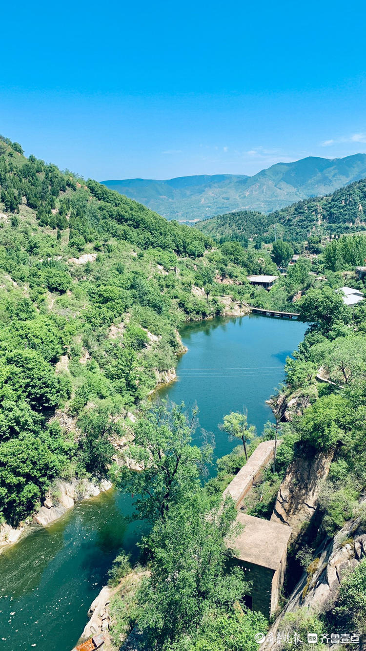 情报站宛如一幅迷人的山水画济南黄巢水库景色宜人来打卡啦