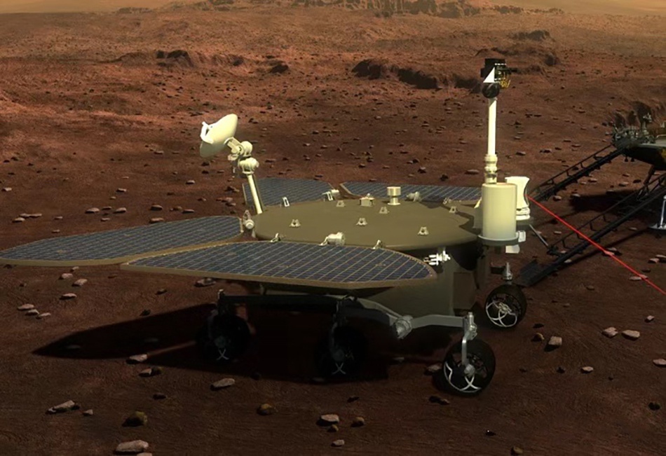 “祝融号”火星车开始巡视探测之旅，上海团队让它可休眠唤醒