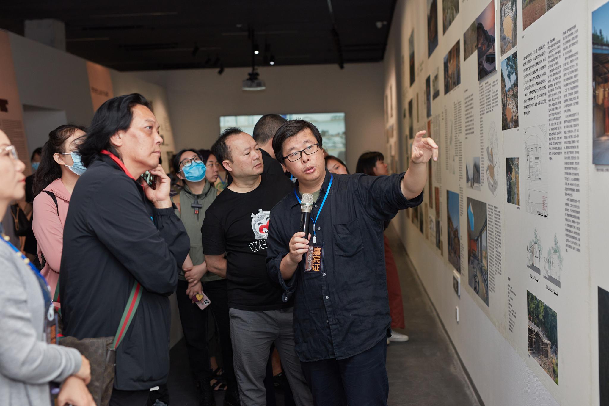 “乡村建设：建筑、文艺与地方营造实验”展览现场