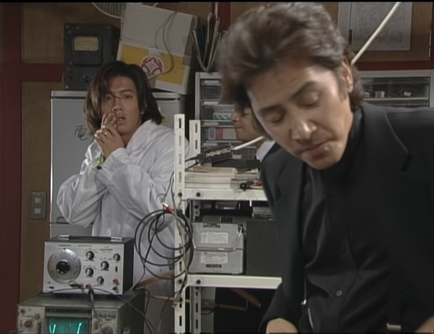 《古畑任三郎2》（1996）剧照，木村拓哉客串，他是唯一一个被古畑任三郎打耳光的凶手