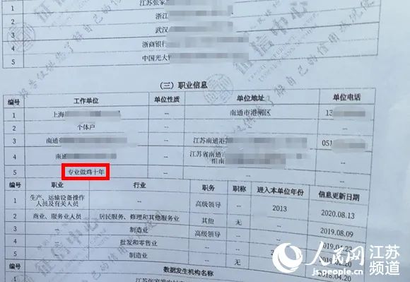 个人征信报告出现侮辱字眼至今没收到正当说法