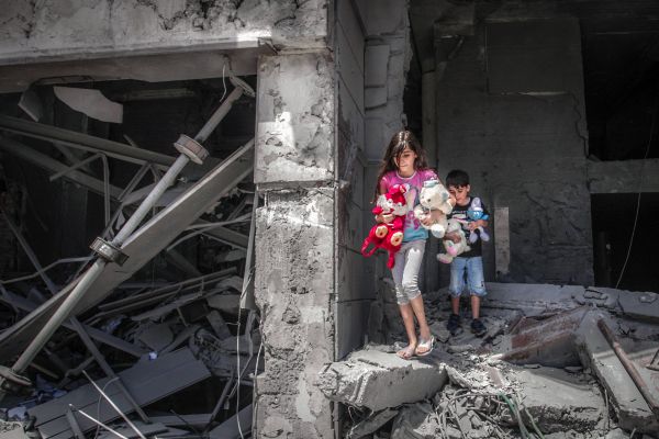 “如果地球上有地狱，那就是加沙儿童生活的写照”
