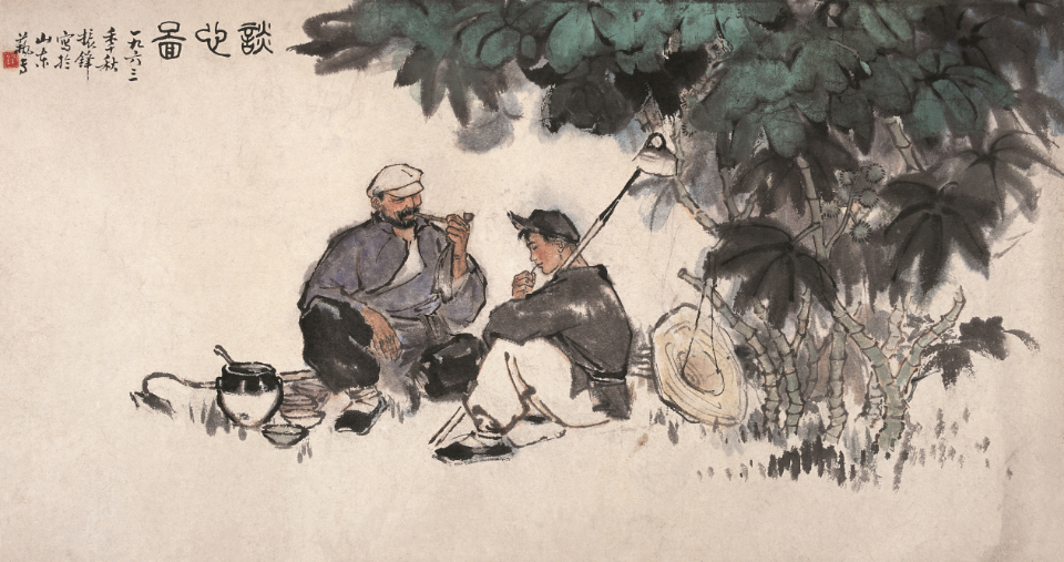 史振峰先生各个时期的代表性作品亮相山东新闻美术馆