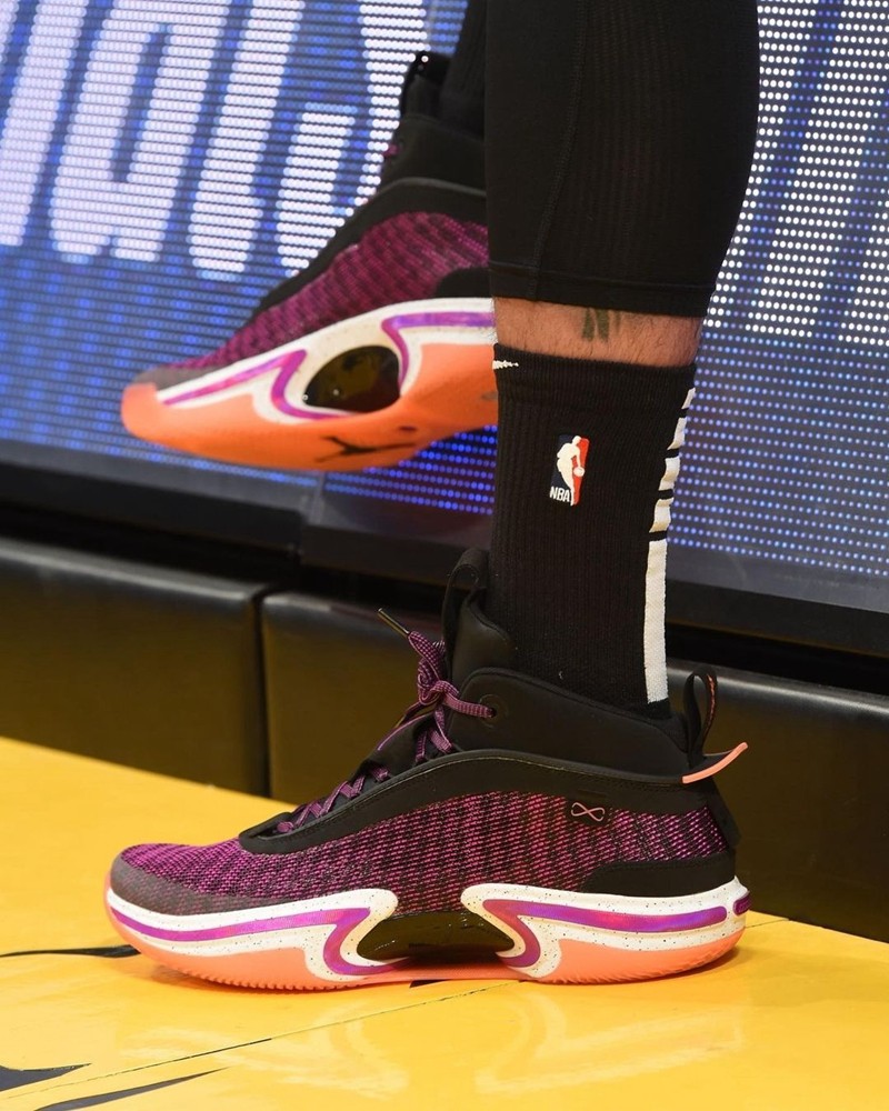 塔图姆上脚全新 aj36!发售在即!|air jordan_新浪新闻