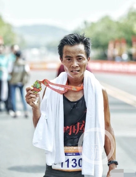 "路跑大神"曹鹏飞.图片来源/受访者供图