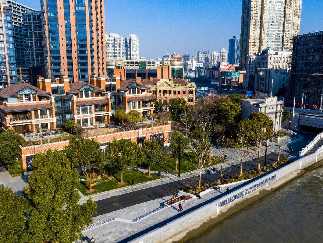 探索水岸阳台城市山林静安的这些市容街景提升了