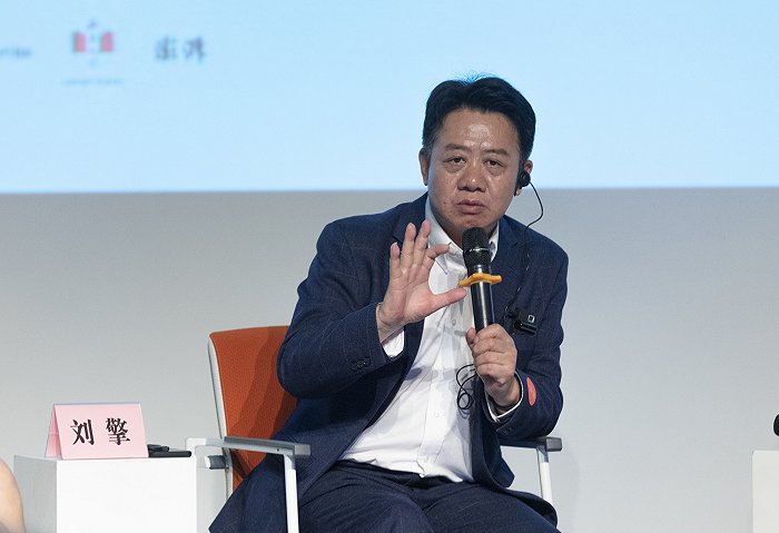 华东师范大学紫江特聘教授刘擎(供图:上海当代艺术博物馆)