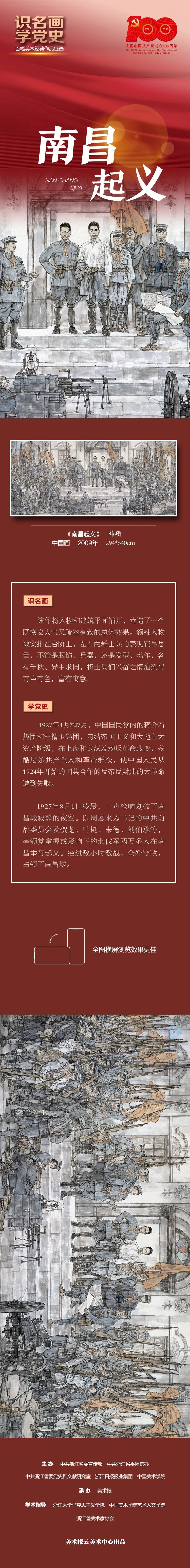 识名画 学党史 丨 南昌起义