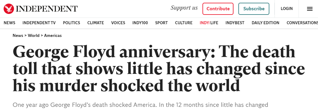 《独立报》报道截图