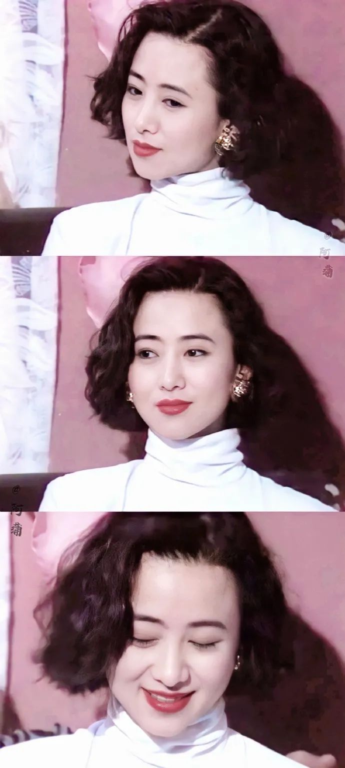 挡不住的娇艳风情!翁虹年轻时候太靓了!__财经头条