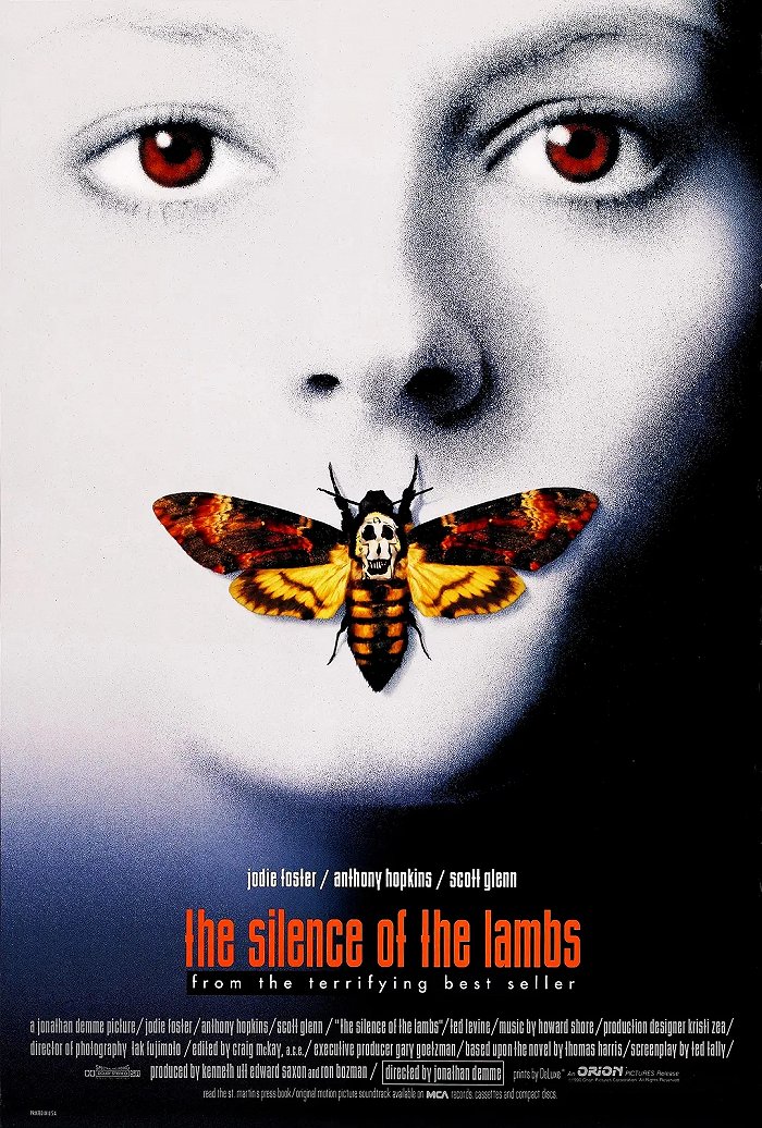 米高梅的电影版权内容包括《沉默的羔羊》等影史经典作品（图片来源：《沉默的羔羊》海报）