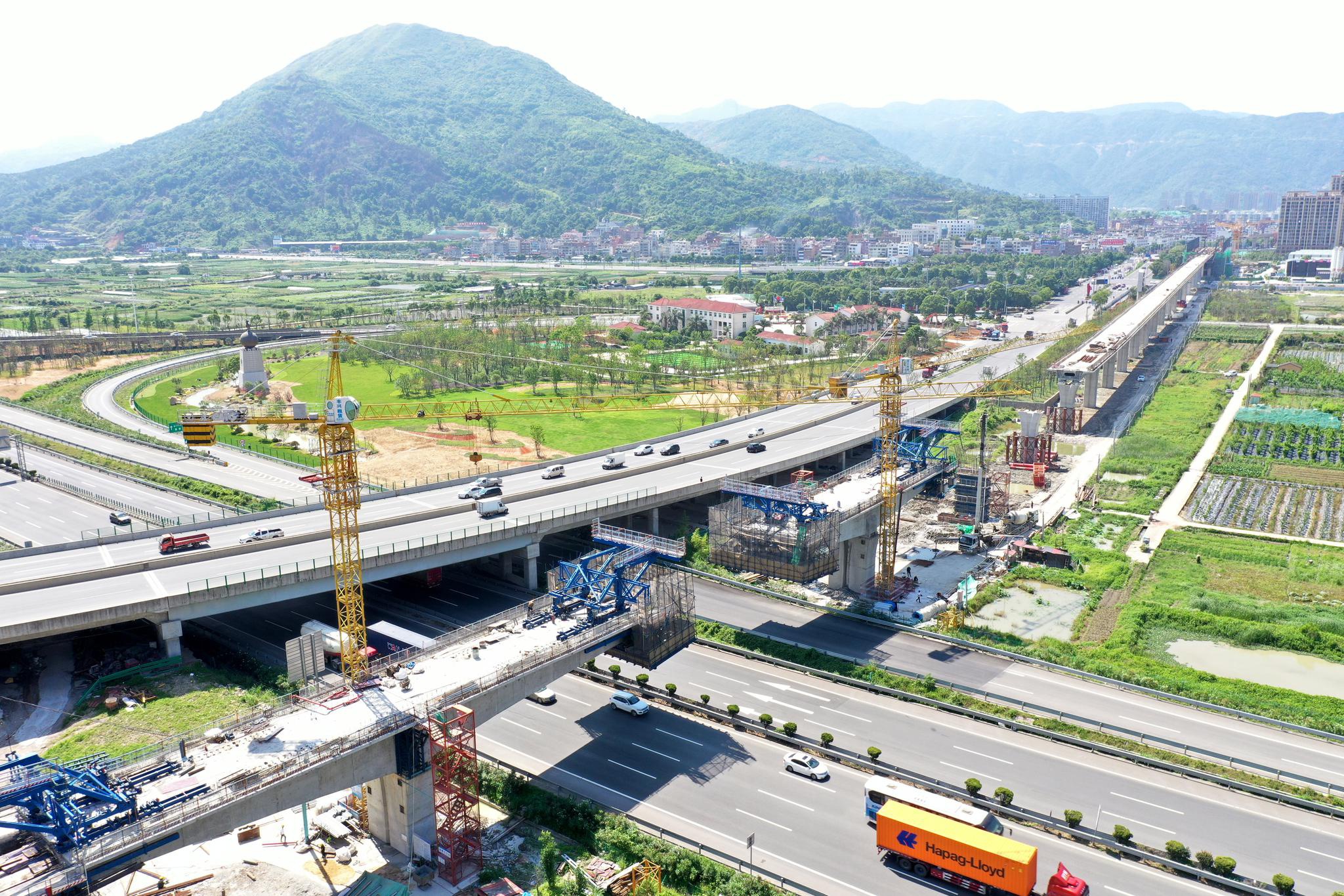 温州:轨道交通施工忙|乐清市|高速公路|温州市_新浪新闻