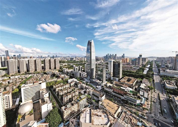 宝安第一高楼云端展示厅昨日开启|深圳市_新浪新闻