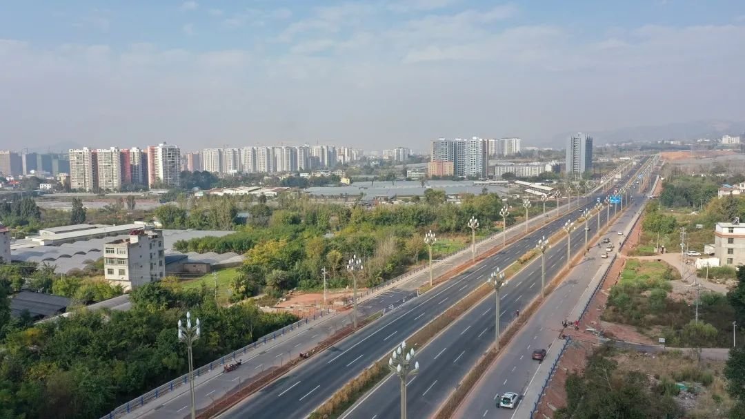 西昌市绕城公路一期工程(北环线)建成通车