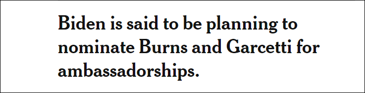 拜登或提名伯恩斯任驻华大使，外媒：立场偏“鹰派”，但支持特定领域与中合作休闲区蓝鸢梦想 - Www.slyday.coM