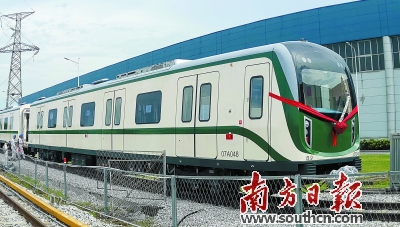 "第二广佛线"列车正式"到站"|到站|列车|广州地铁_新浪新闻
