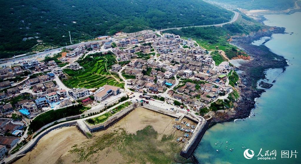 航拍福建省第一大岛平潭岛