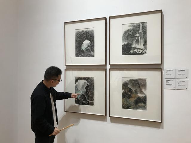 不仅是广告策划还是一位出色画家叶茂中画展重庆巡展在龙美术馆揭幕