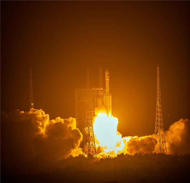 用影像见证天宫二号货运飞船升空启航|海南|货运飞船|天舟_新浪新闻