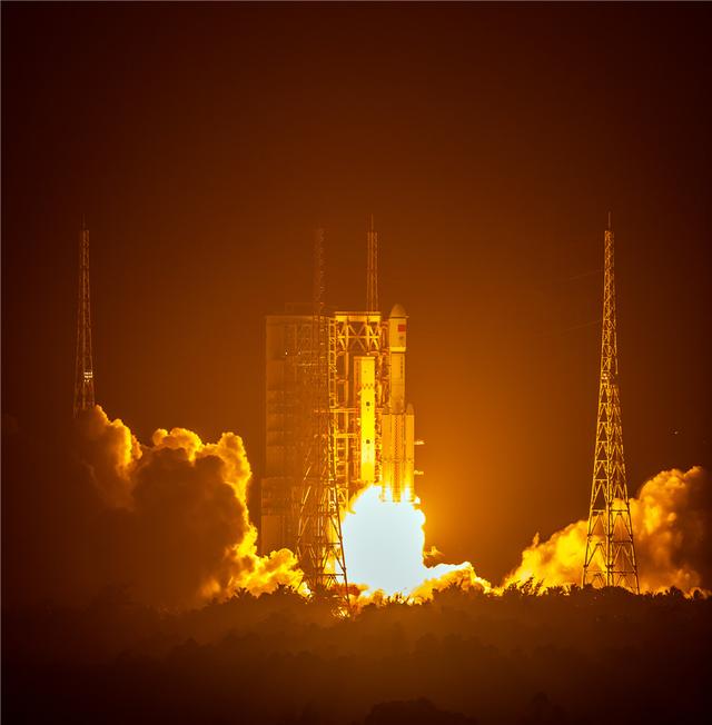 用影像见证天宫二号货运飞船升空启航|海南|货运飞船|天舟_新浪新闻