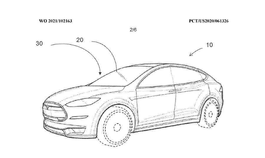 特斯拉防彈玻璃專利曝光只有3層薄得不像實力派