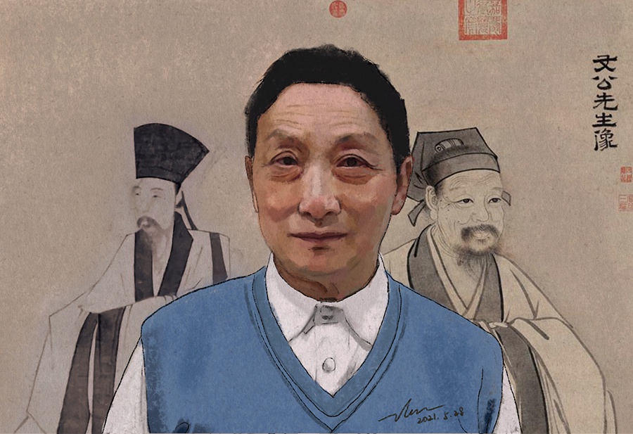 与王阳明研究,著有《朱子大传》《朱熹佚文辑考》《朱熹年谱长编》(上