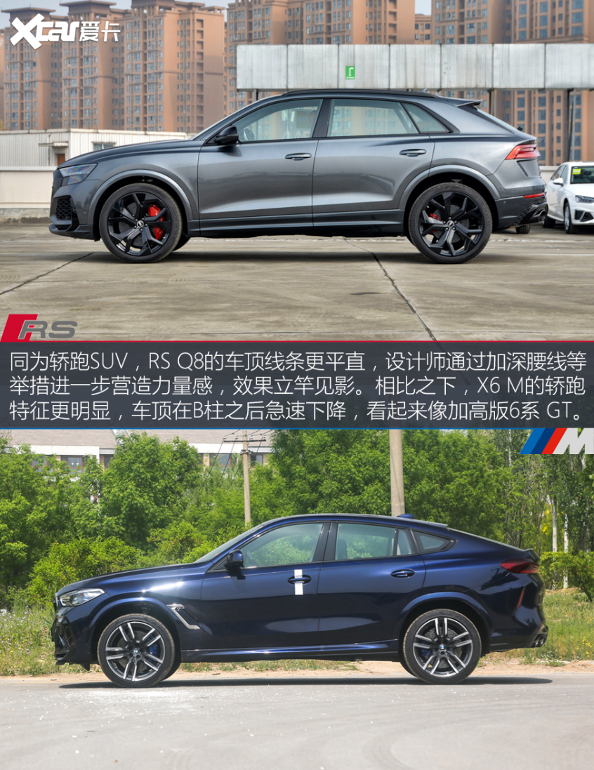 奥迪RS Q8/BMW X6 M 谁是Urus最佳平替