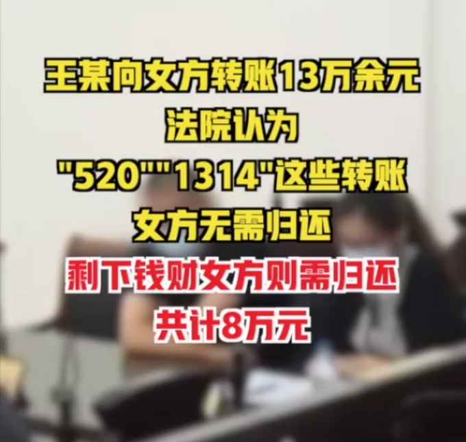 男子分手起诉女友追回8万花销，法院：属附义务的赠与应予以返还休闲区蓝鸢梦想 - Www.slyday.coM