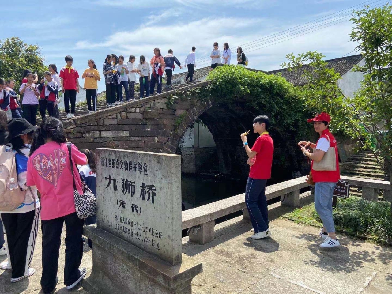 区舜水公益社组织新居民子女开展红色研学之旅