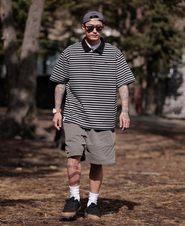 男生oversize怎么穿出"高级感"?t恤 短裤,穿好了显瘦又帅气