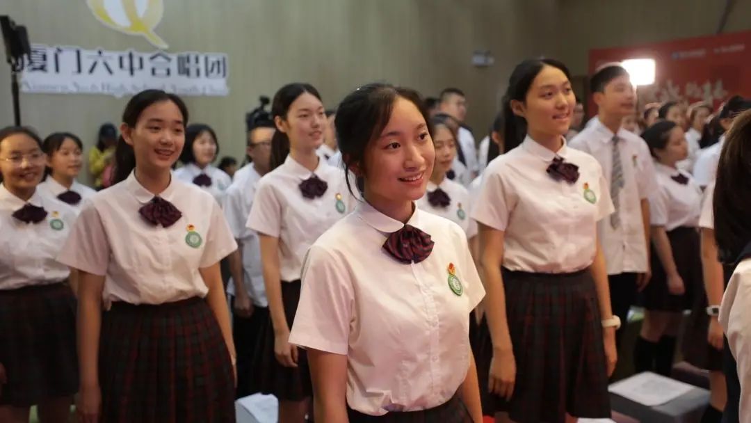 厦门六中合唱团新歌燃烧首发点点星火永远不灭
