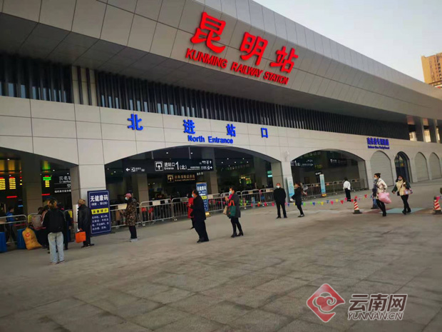 提质改造后的昆明站北广场&nbsp;杨柳&nbsp;摄