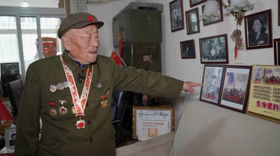 抗战精神丨老八路张文辉每一枚军功章都是血与火的见证