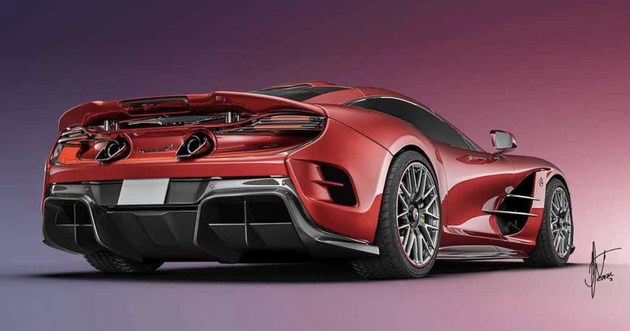车迷希望它回归梅赛德斯奔驰slr迈凯伦假想图