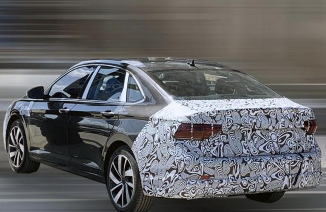 一汽大众新款速腾谍照