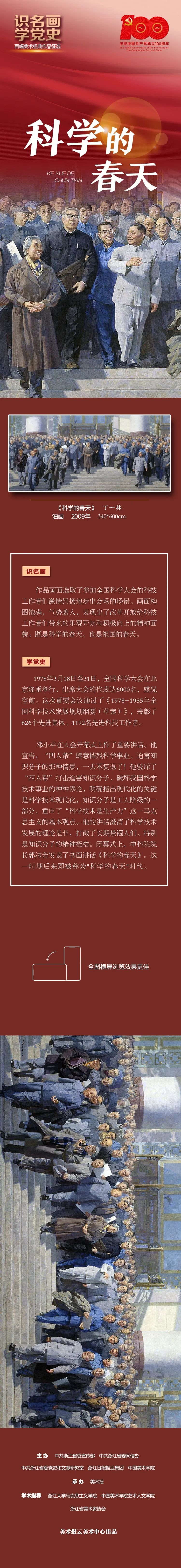 识名画 学党史丨科学的春天