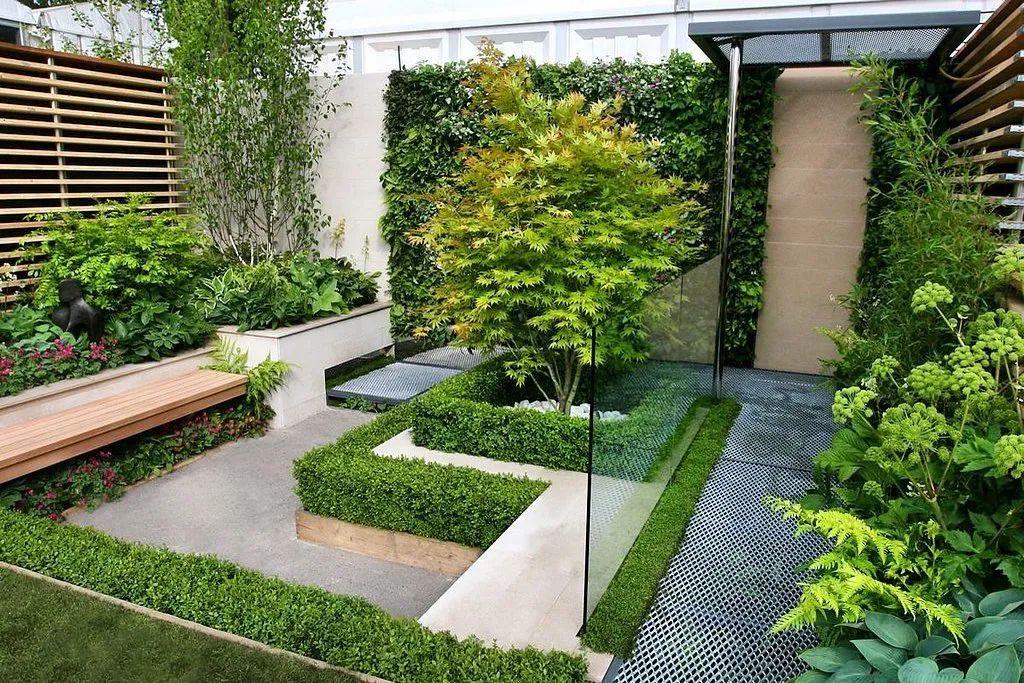 29款现代简约小花园简约简单的设计