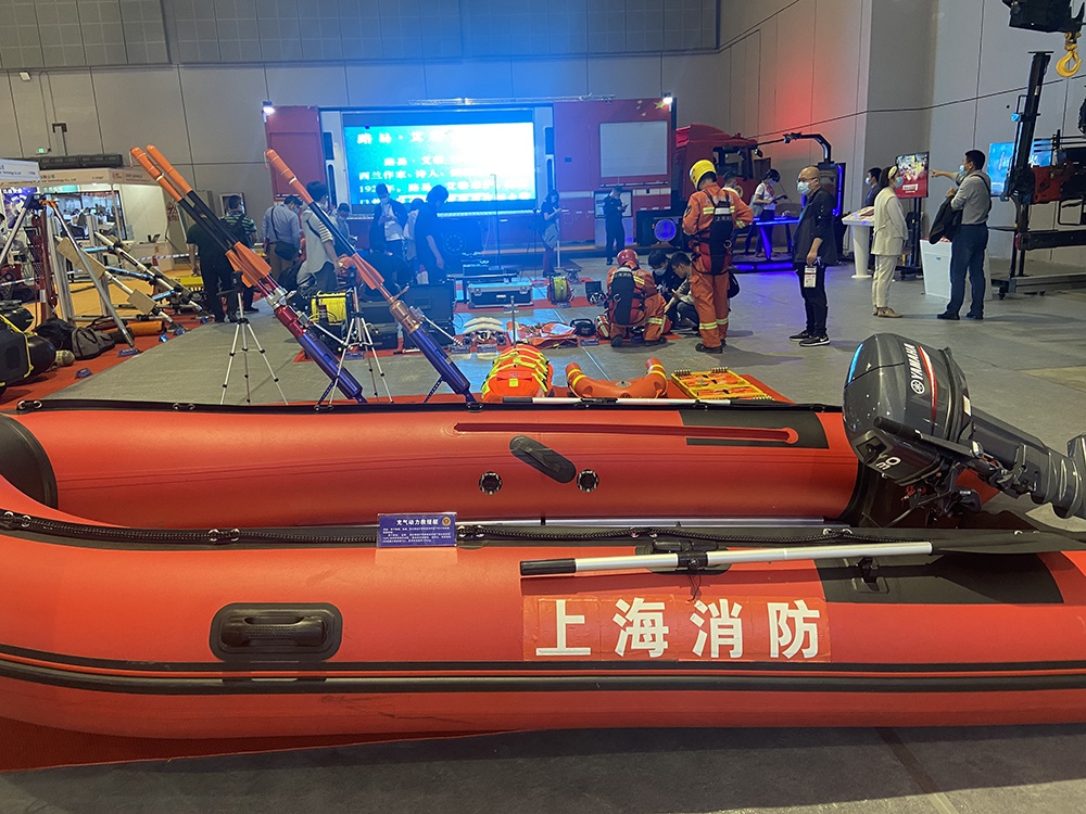 上海消防救援总队展区